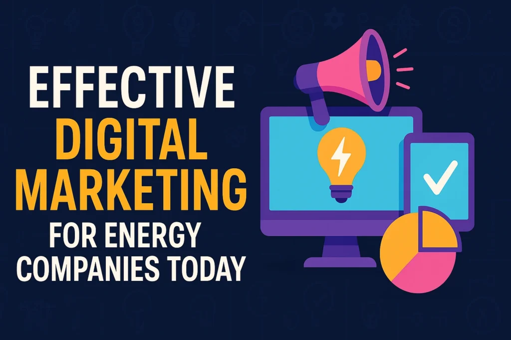 Effective Digital Marketing for Energy Companies Today